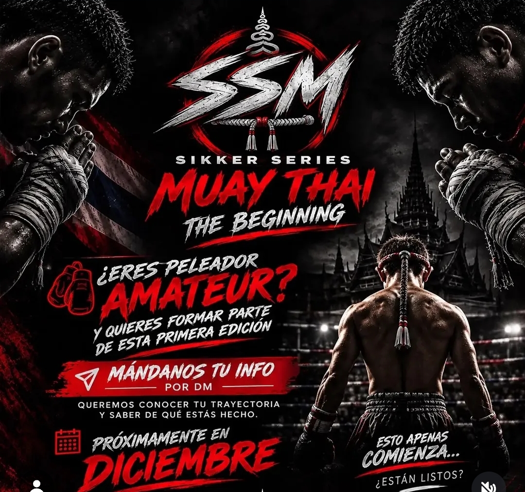 Cartel de Striker Series Muay Thai The Beginning